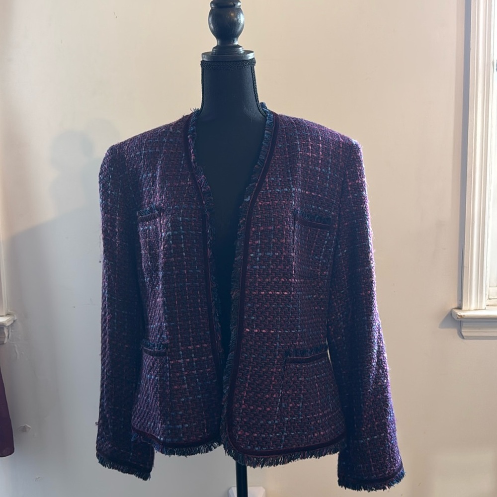 Purple Blazer by Bandolino